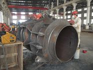 Fabricación de acero pesada del metal del carbono de Customed de la transmisión de poder, recambios de la grúa marina de la soldadura