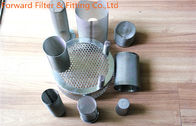 Filtro del acero inoxidable de los SS de la malla de alambre de aire del filtro de la pantalla del sistema durable del tubo/de aceite