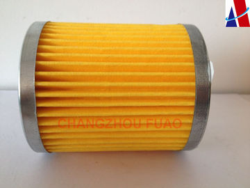 Material 80 * 88m m del papel del color del amarillo del elemento del filtro de aire del motor diesel