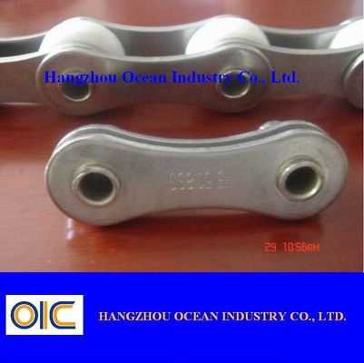 Acero inoxidable, cintas transportadoras, cadena de Pin hueco