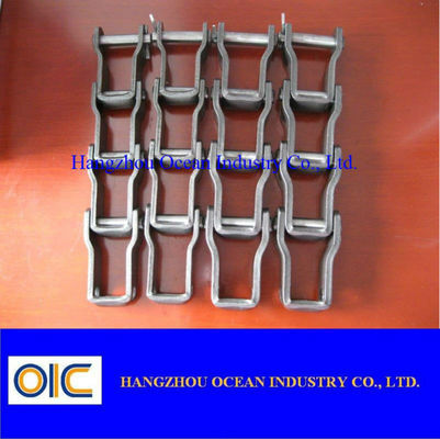 Acero inoxidable, cintas transportadoras, cadena de Pin hueco