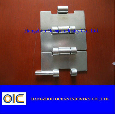 Cadena con tapa llana de Sideflex del acero inoxidable
