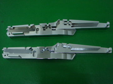 Piezas de aluminio que trabajan a máquina de cromo de la galjanoplastia de la precisión polaca del CNC