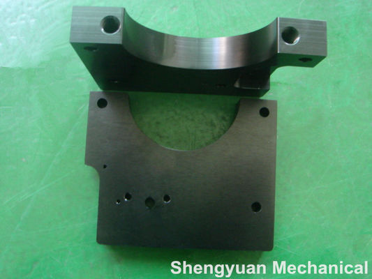 La precisión estándar del estruendo/de JI que muele negro trabajado a máquina de las piezas anodiza Al6061 modificado para requisitos particulares