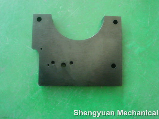 La precisión estándar del estruendo/de JI que muele negro trabajado a máquina de las piezas anodiza Al6061 modificado para requisitos particulares