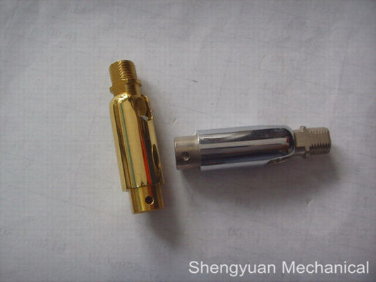 Precisión del acero de cobre amarillo/inoxidable que muele las piezas trabajadas a máquina para la pluma delicada