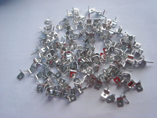 Precisión que trabaja a máquina, latón del CNC que sella partes con la lata brillante cubierta