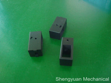 Las partes trabajadas a máquina precisión que muelen AL6061 con negro anodizan