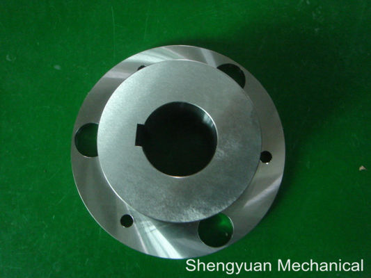 Piezas que trabajan a máquina plateadas cinc que trabajan a máquina de la precisión del CNC del acero inoxidable