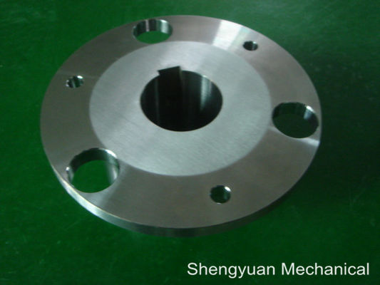 Piezas que trabajan a máquina plateadas cinc que trabajan a máquina de la precisión del CNC del acero inoxidable