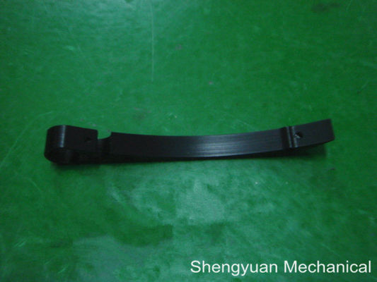 Ennegrezca el aluminio anodizado 6061-T6 del finger del guardia del cargamento de la precisión del CNC que trabaja a máquina