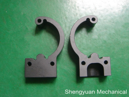 Precisión negra del CNC de Delrin/del ABS que trabaja a máquina el espaciador del tablero del motor 5X