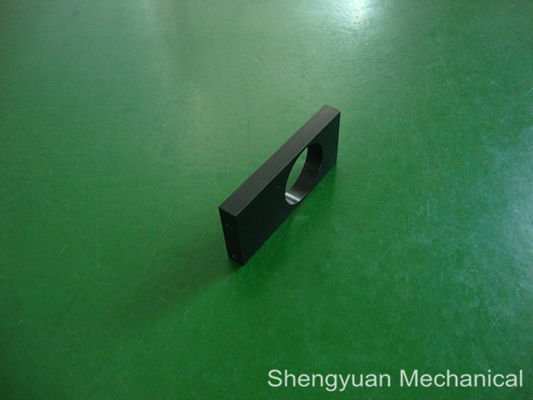 El negro de aluminio anodizó la precisión que molía las piezas trabajadas a máquina aplicadas a la cámara
