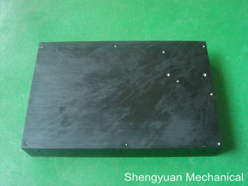 El negro anodiza el disipador de calor de aluminio PS-60/160H de la protuberancia de la precisión del CNC que trabaja a máquina