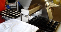 Cadena de producción del pan de Cholocate del atasco de la mantequilla equipo para la torta que cuece