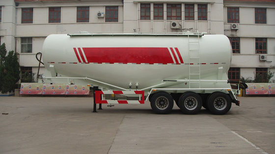 Del cemento remolque a granel 35-70cbm, sinotruk semi de la marca