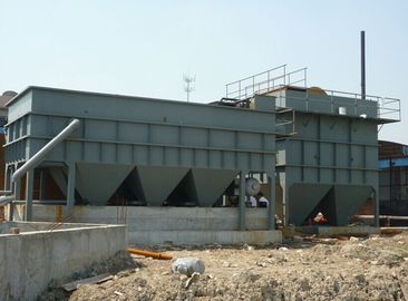 Separador de la estructura de acero DAF para la separación de sólidos suspendidos, grasas