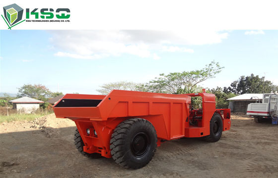 Explotación minera de subterráneo camión volquete del perfil bajo de 10 toneladas con el motor de DEUTZ