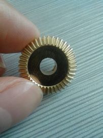 El CNC de cobre amarillo de la precisión del OEM trabajó a máquina piezas de metal de los prototipos/CNC