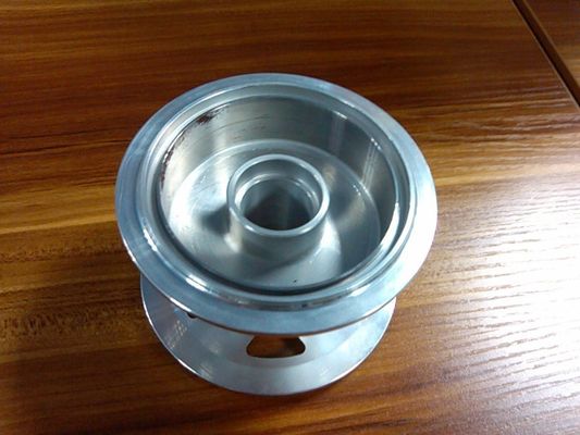 Modificado para requisitos particulares a presión el torno del CNC de la fundición que da vuelta al polaco de la rueda del acero inoxidable