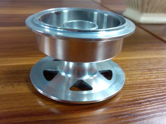 Modificado para requisitos particulares a presión el torno del CNC de la fundición que da vuelta al polaco de la rueda del acero inoxidable