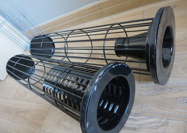 Jaula de encargo del filtro de aire de Venturi del metal para el acero de carbono de los bolsos de filtro del colector de polvo