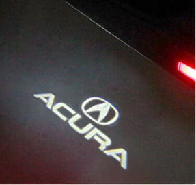 Recambios automotrices de la luz de logotipo de la lámpara LED de la cortesía de la puerta de Acura MDX ZDX RLX TL