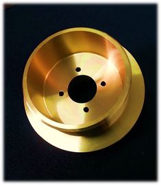 CNC que trabaja a máquina las piezas dadas vuelta latón de Preciaion para los militares, Cylindricity 0.005m m
