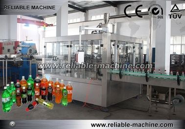 Cadena de producción carbónica de la bebida operación fácil SS304 del embotellado del ANIMAL DOMÉSTICO
