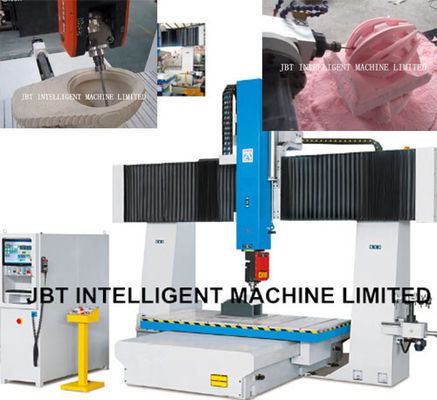 Centro de mecanización inteligente del router del CNC del cambiador auto 5 AXIS de la herramienta