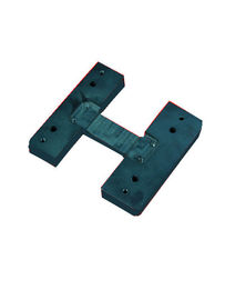 El negro anodiza perfil trabajado a máquina aluminio que trabaja a máquina del CNC H de la precisión